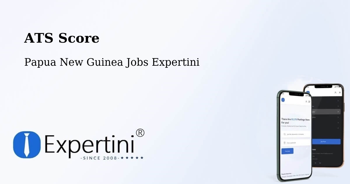 Resume ATS Score & Job Description Match Tool – Rabaul - Papua New Guinea Jobs Expertini